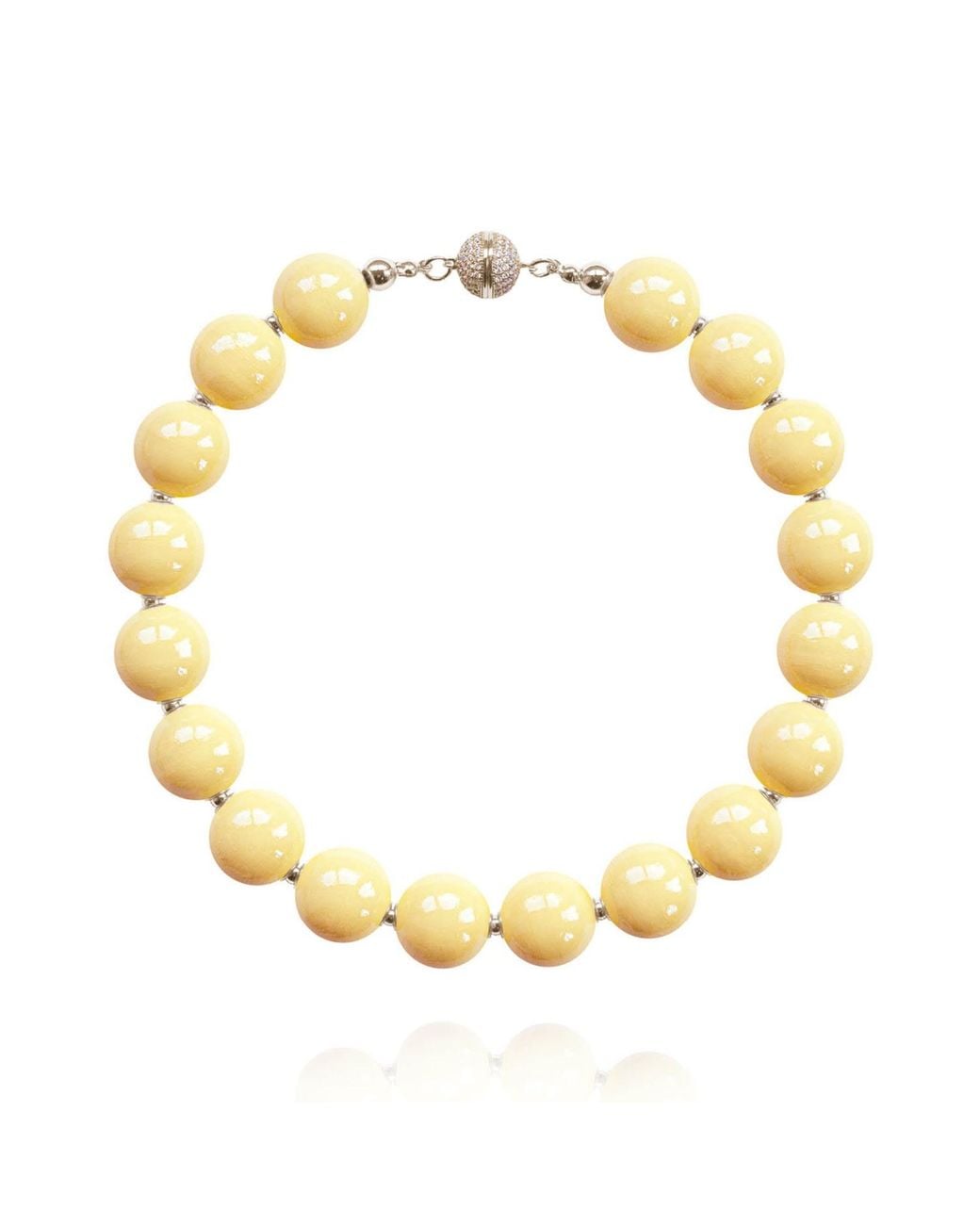 Saule Label Metallic Siena Duo Necklaces