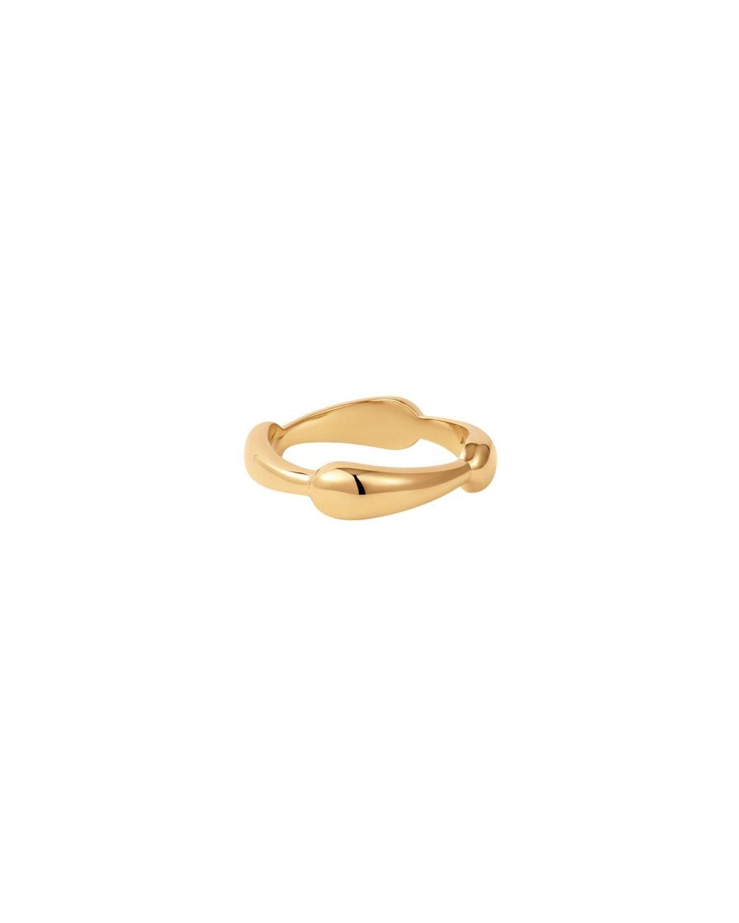 Vanhi Metallic Colette Link Droop Ring