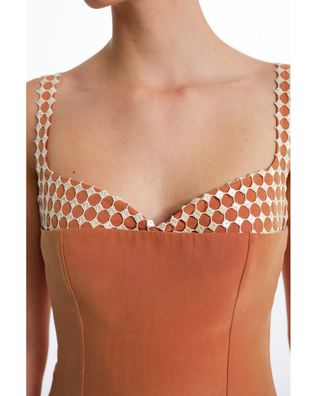 Saint Ones Brown Sol Dress