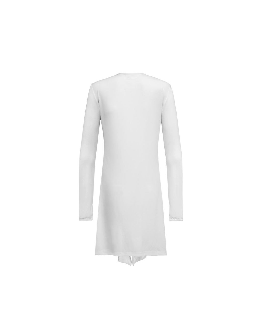 Audrey Vallens White Avlw Rib Kimono Cardigan
