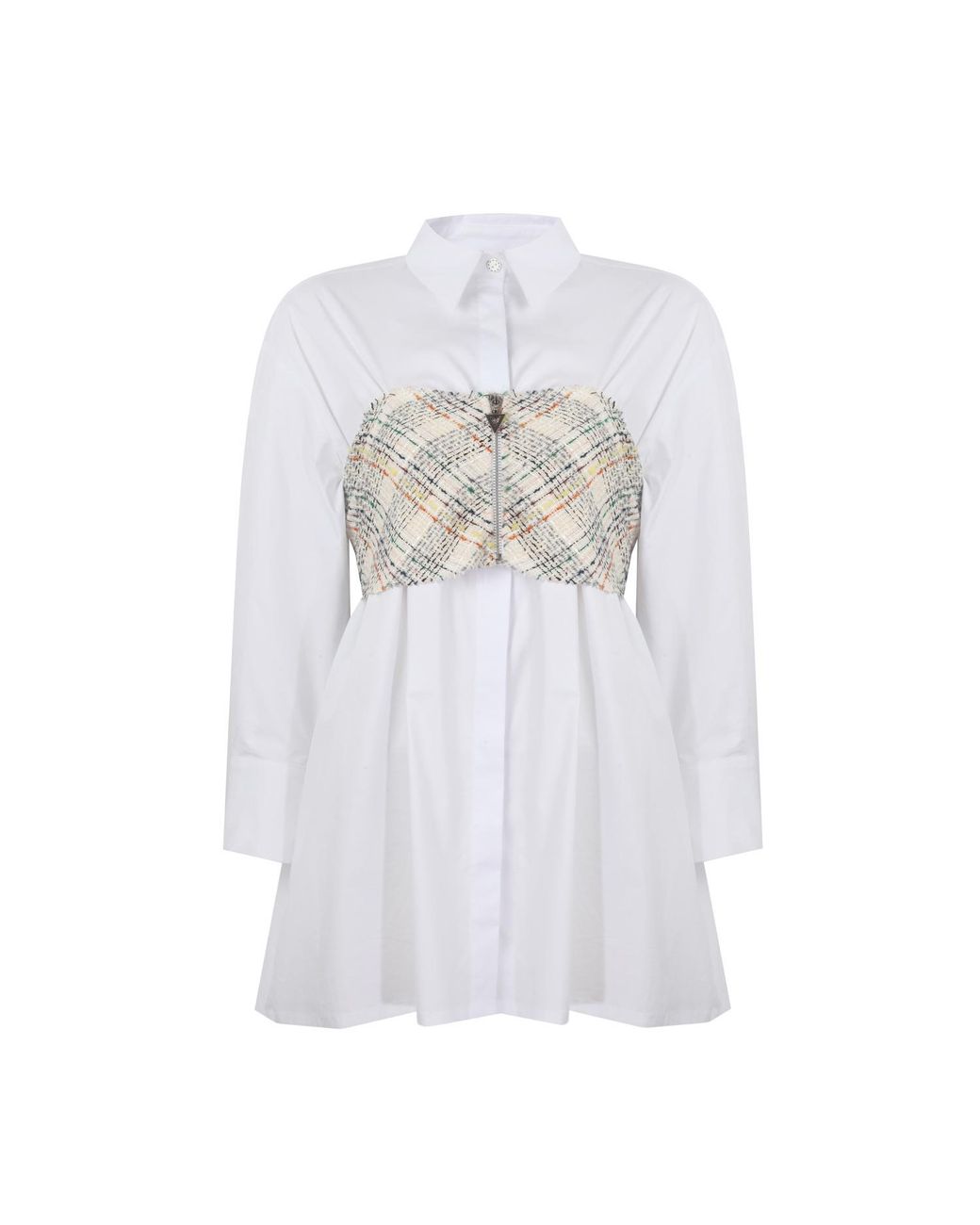 Mirimalist White Brick Shirt