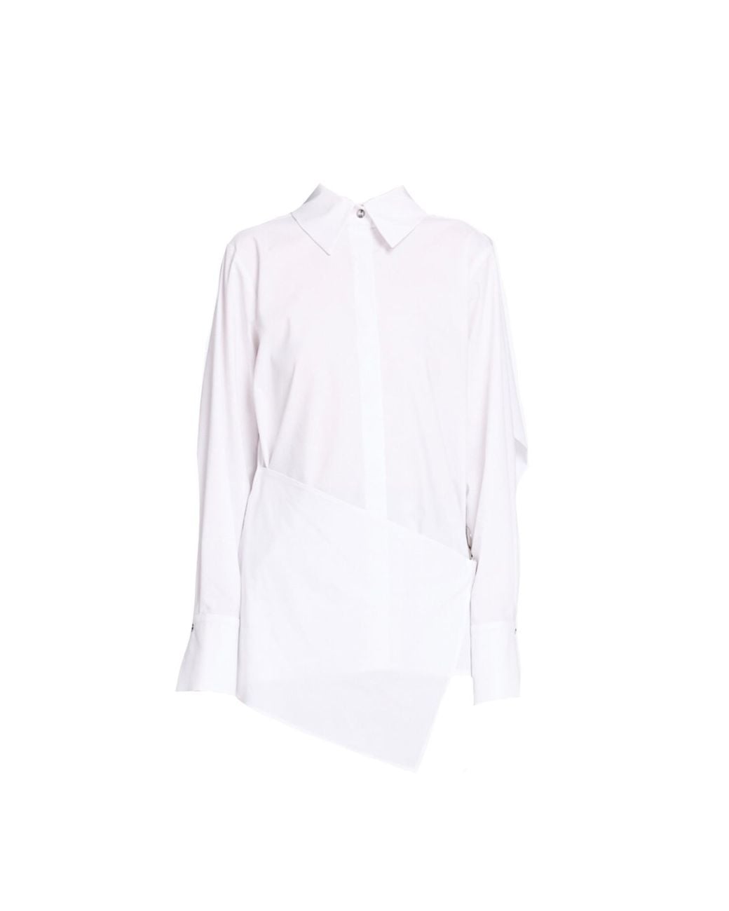 Mirimalist White Cape Shirt