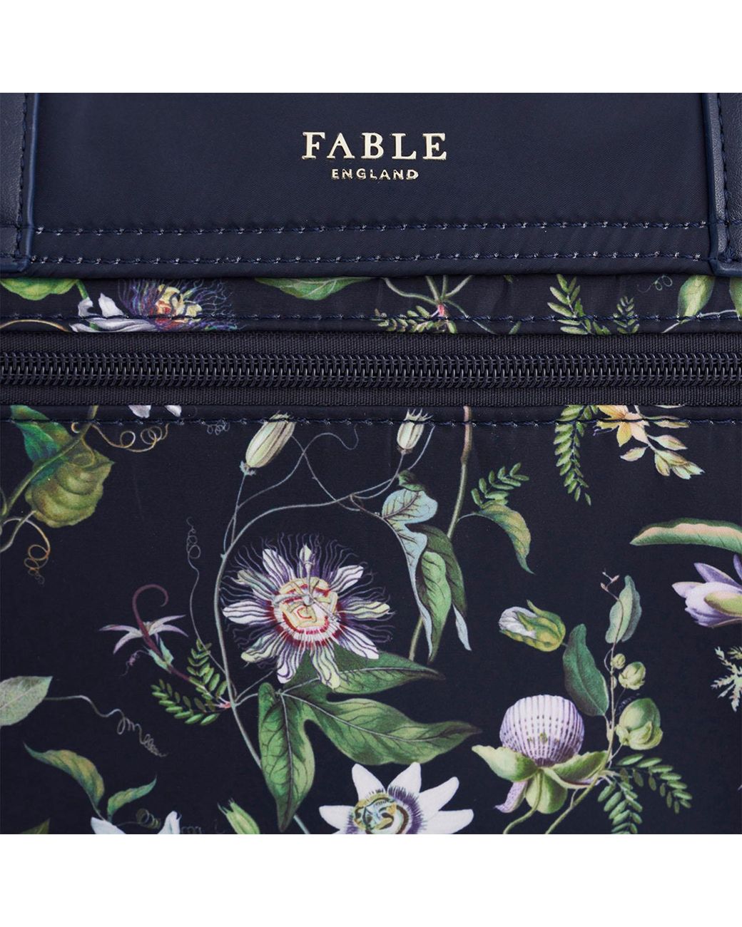 Fable England Blue Passion Flower Satchel