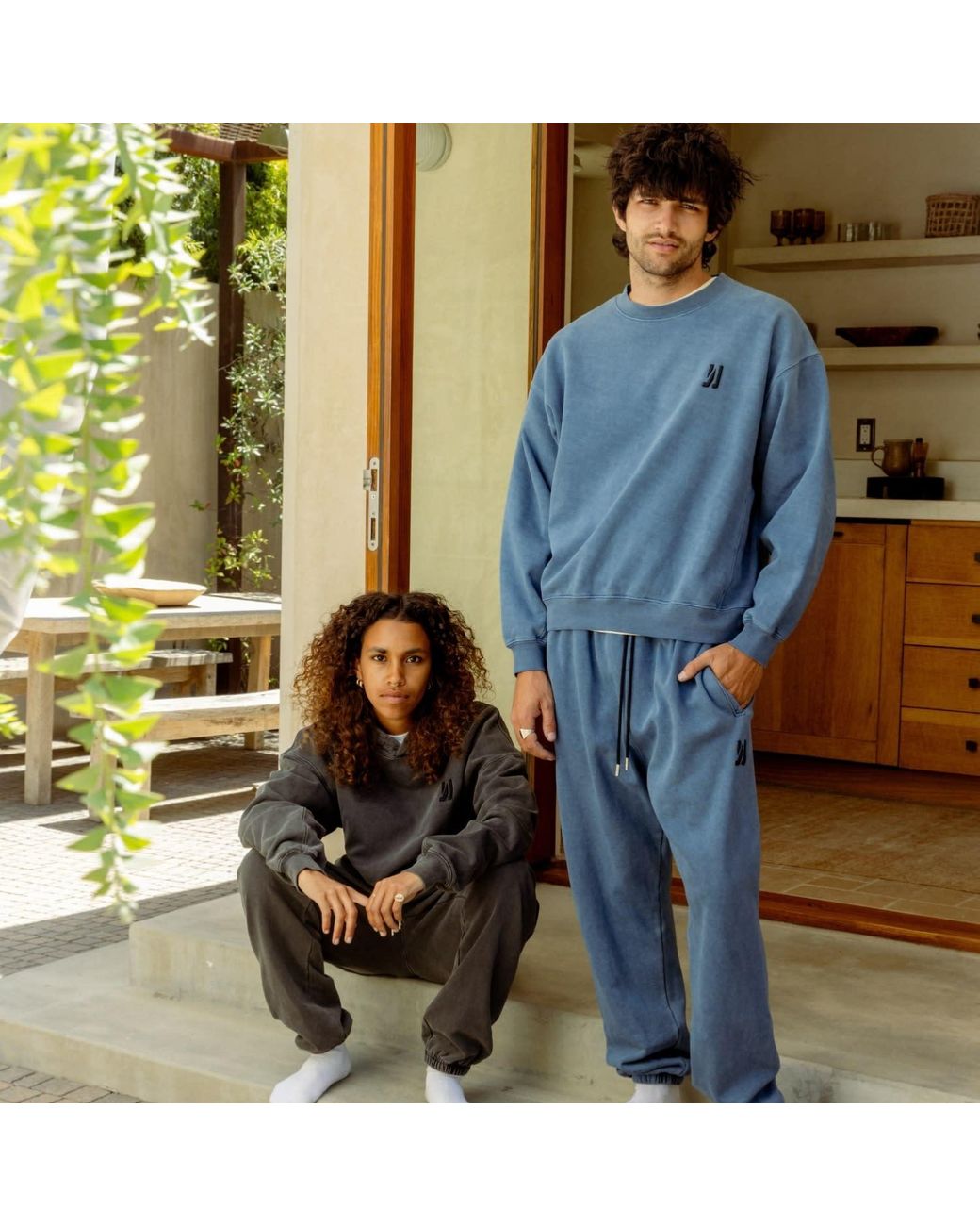 Comune Blue Duke Crew for men