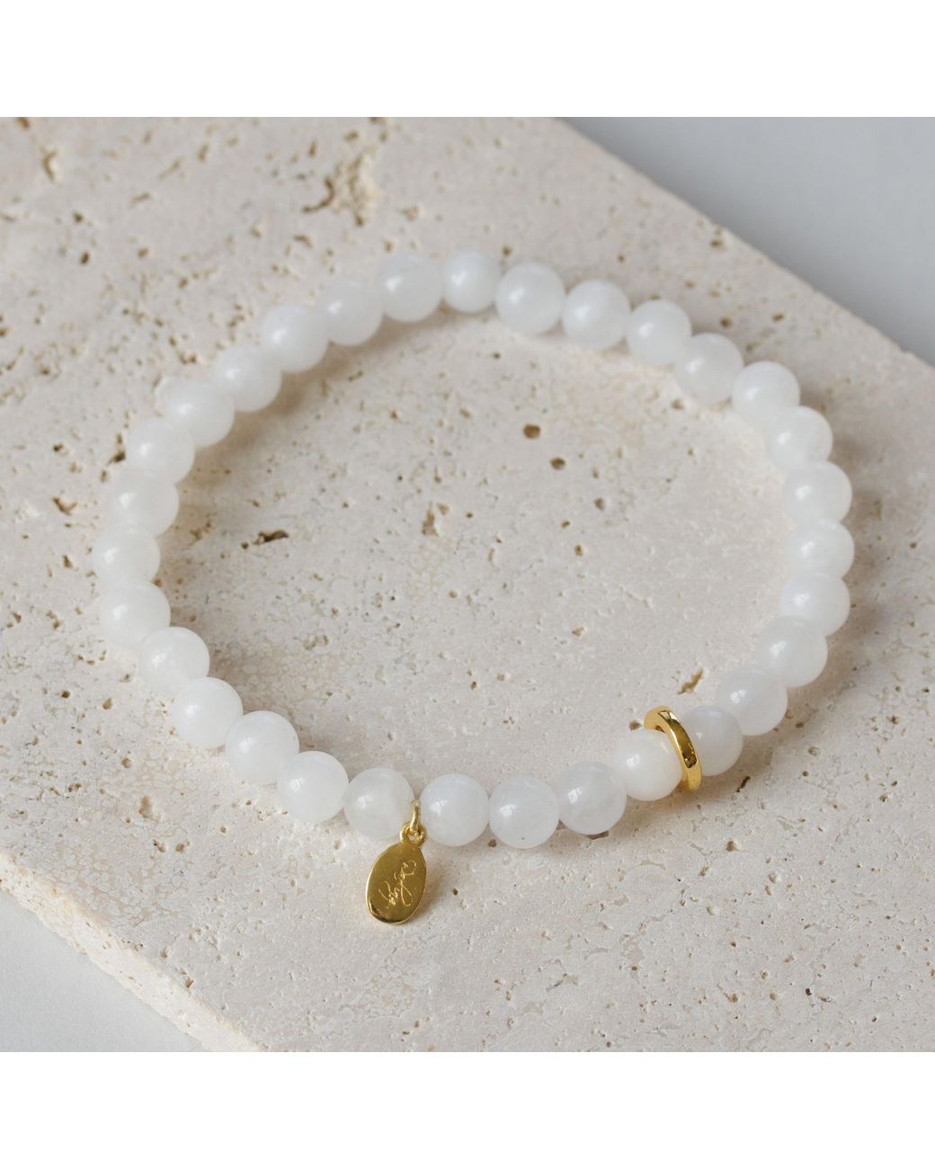 With Love Darling Metallic Chalcedony Bracelet
