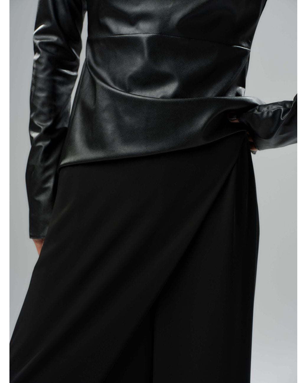 Clothes by Locker Room Black Wide-Leg Pants