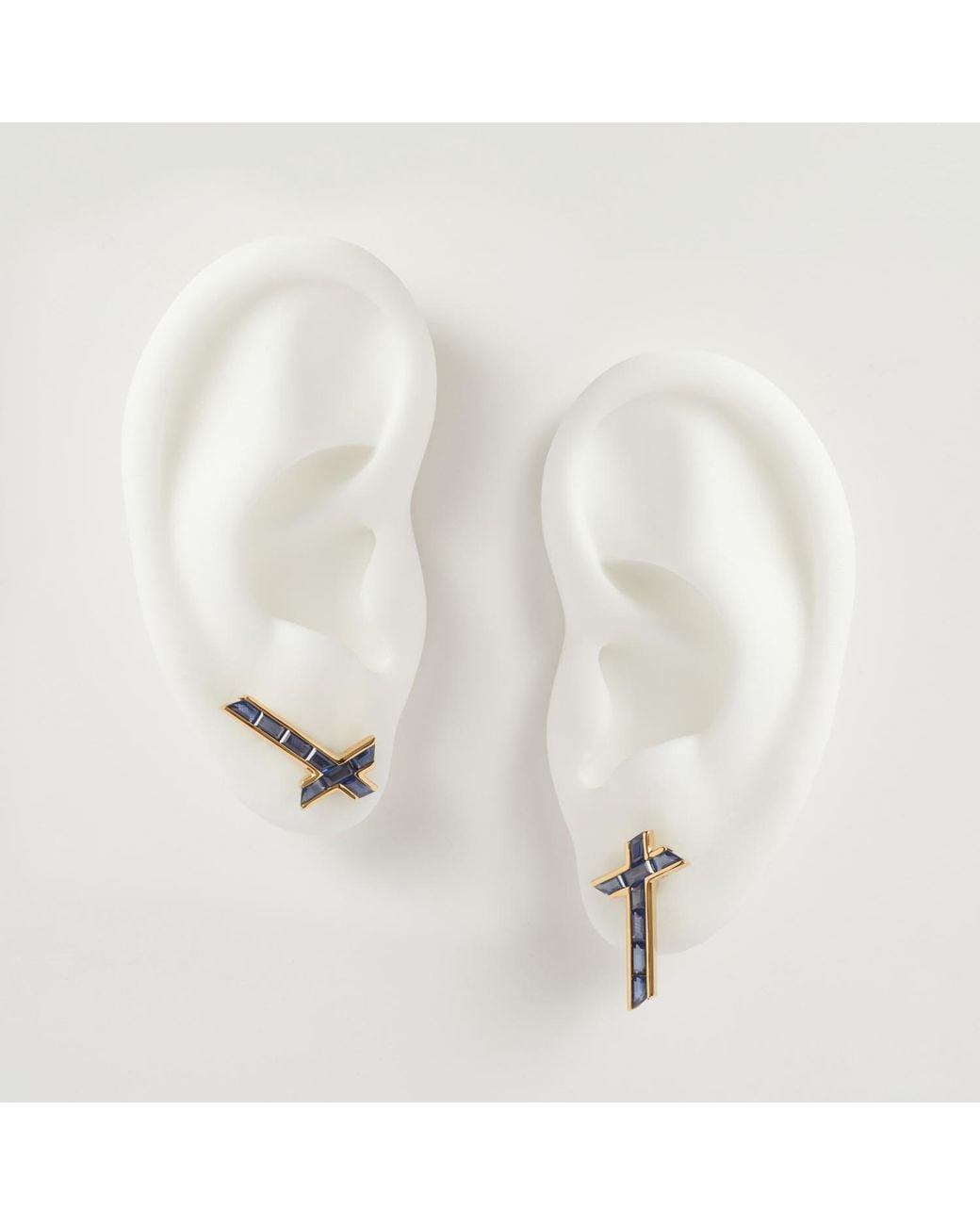 Kasun Blue Lucky Star Earrings