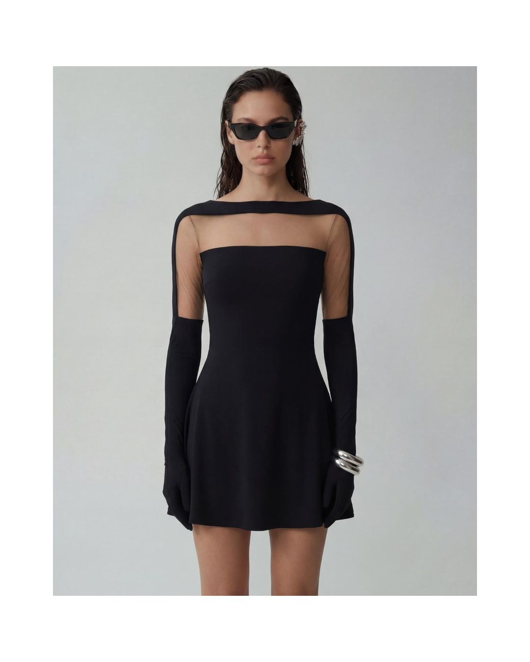 Room 24 Black Sola Dress