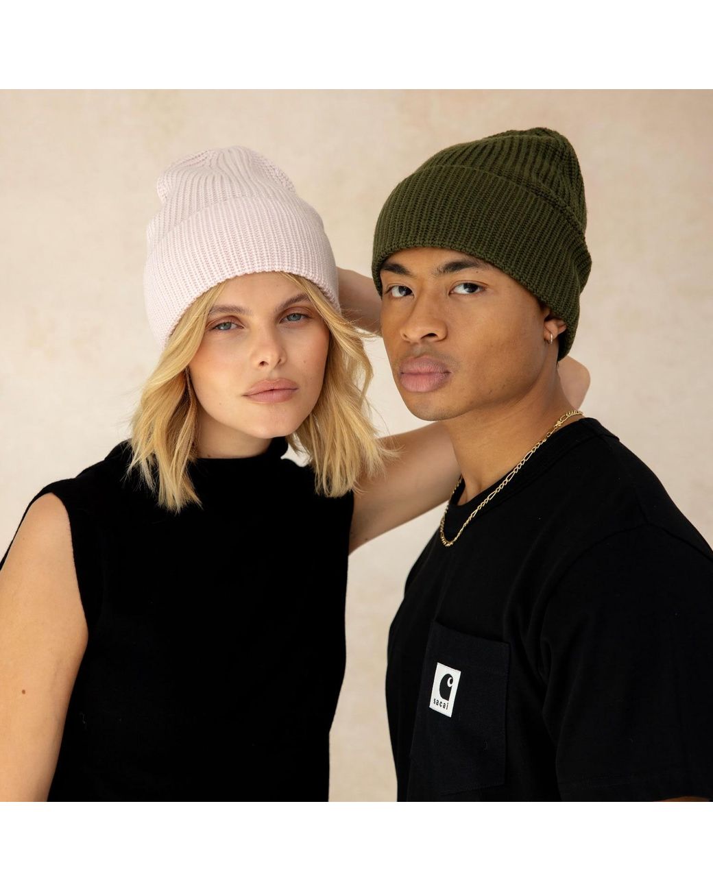 Arctic Fox & Co. Pink The Merino Wool Beanie