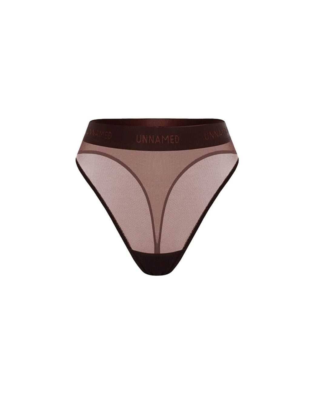 Zhilyova Brown Hanna Gravity High-Waisted Thong