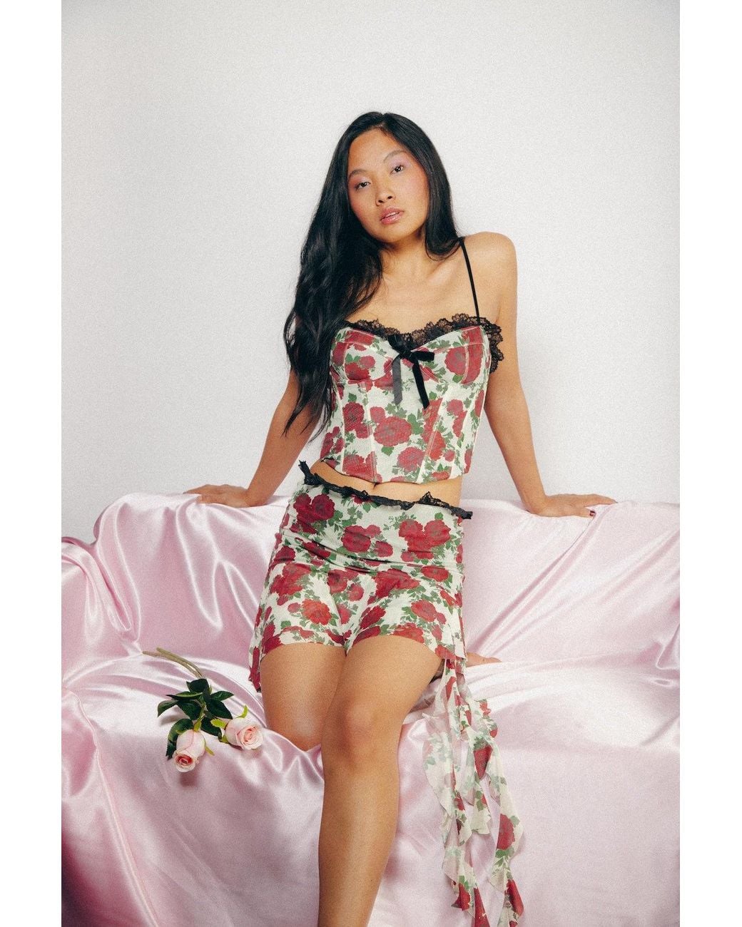 Wild Lovers Red Liora Corset