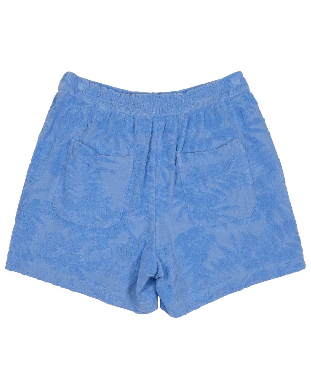Lords of Harlech Blue Tess Drawstring Terry Toweling Short