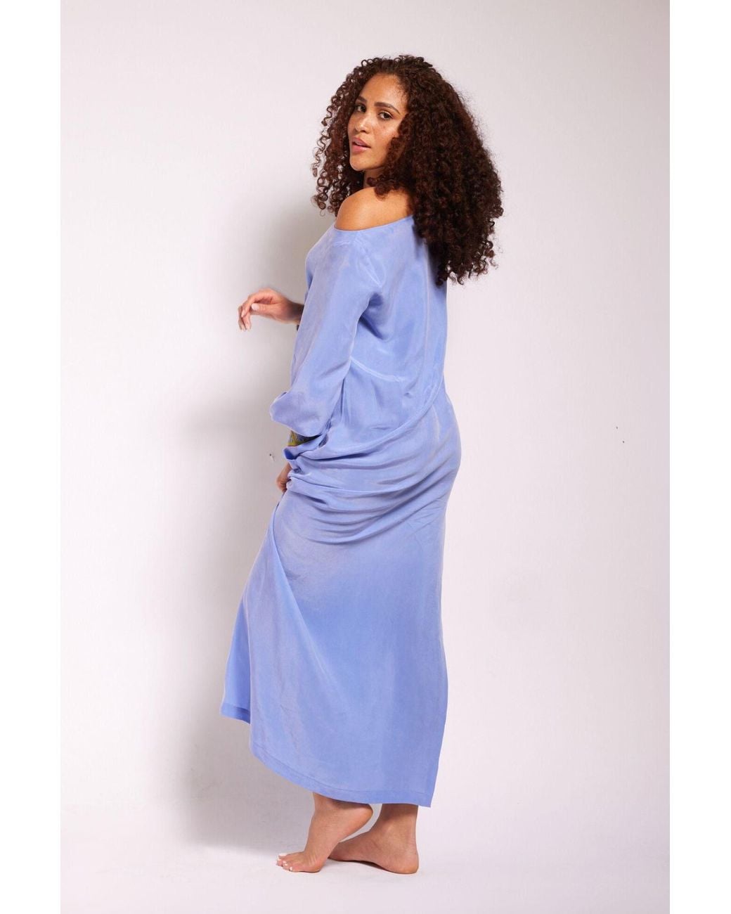Yomisma Purple Chiapas Kaftan