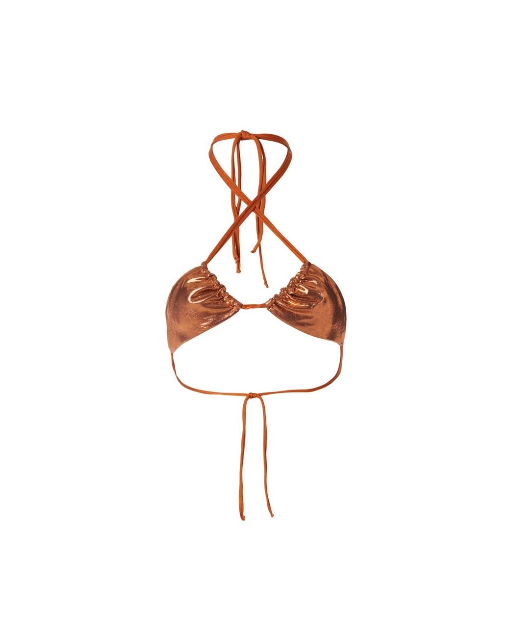 Siren Swimwear Brown Siren Ibiza Reversible Bronze Top