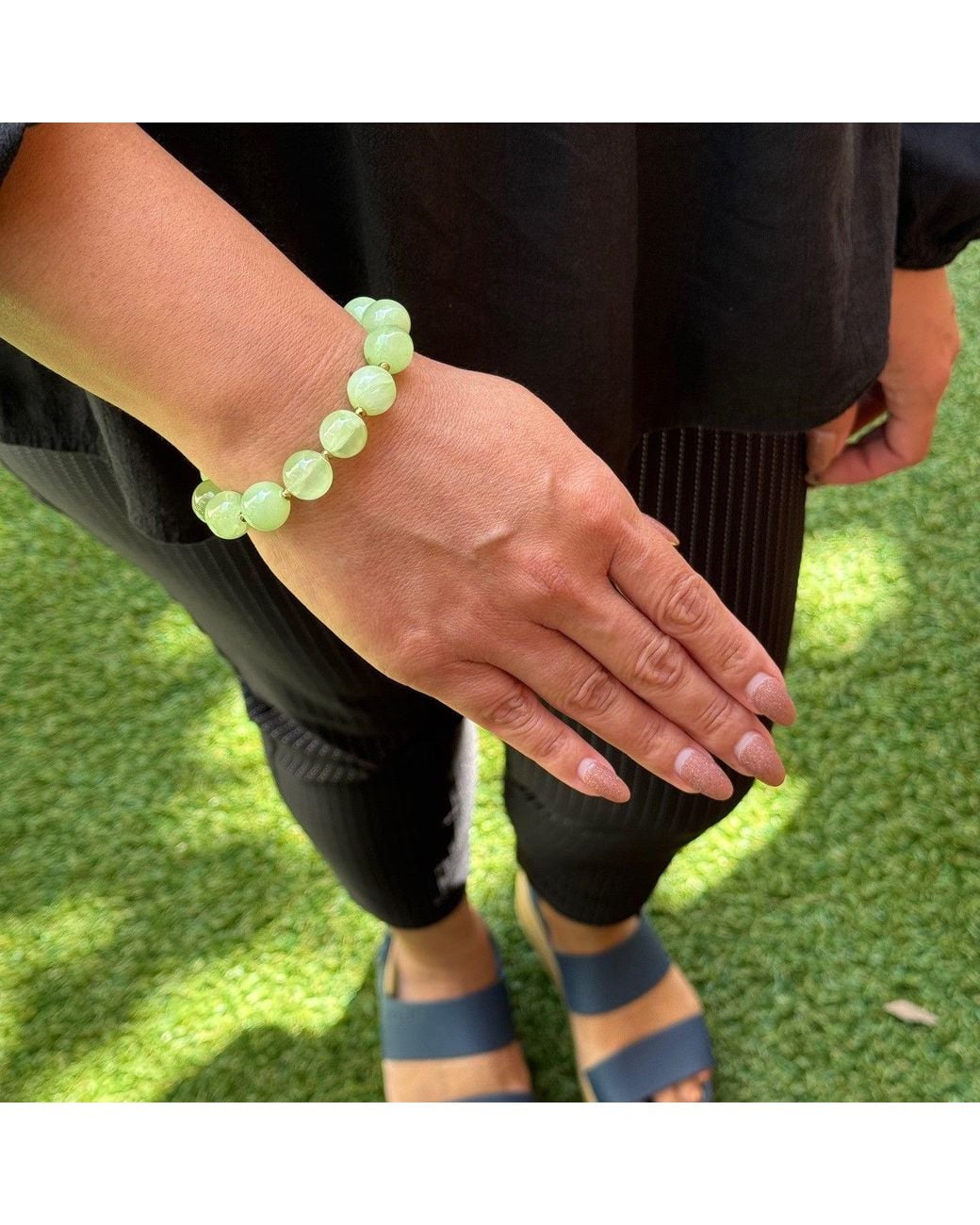 Lexi Jewelry Yellow Serene Elastic Bracelet