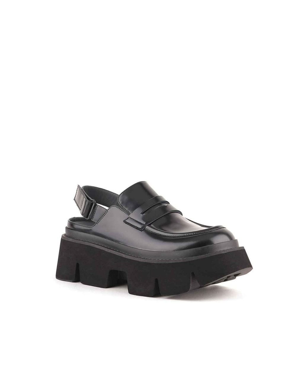 United Nude Black Stomper Loafer