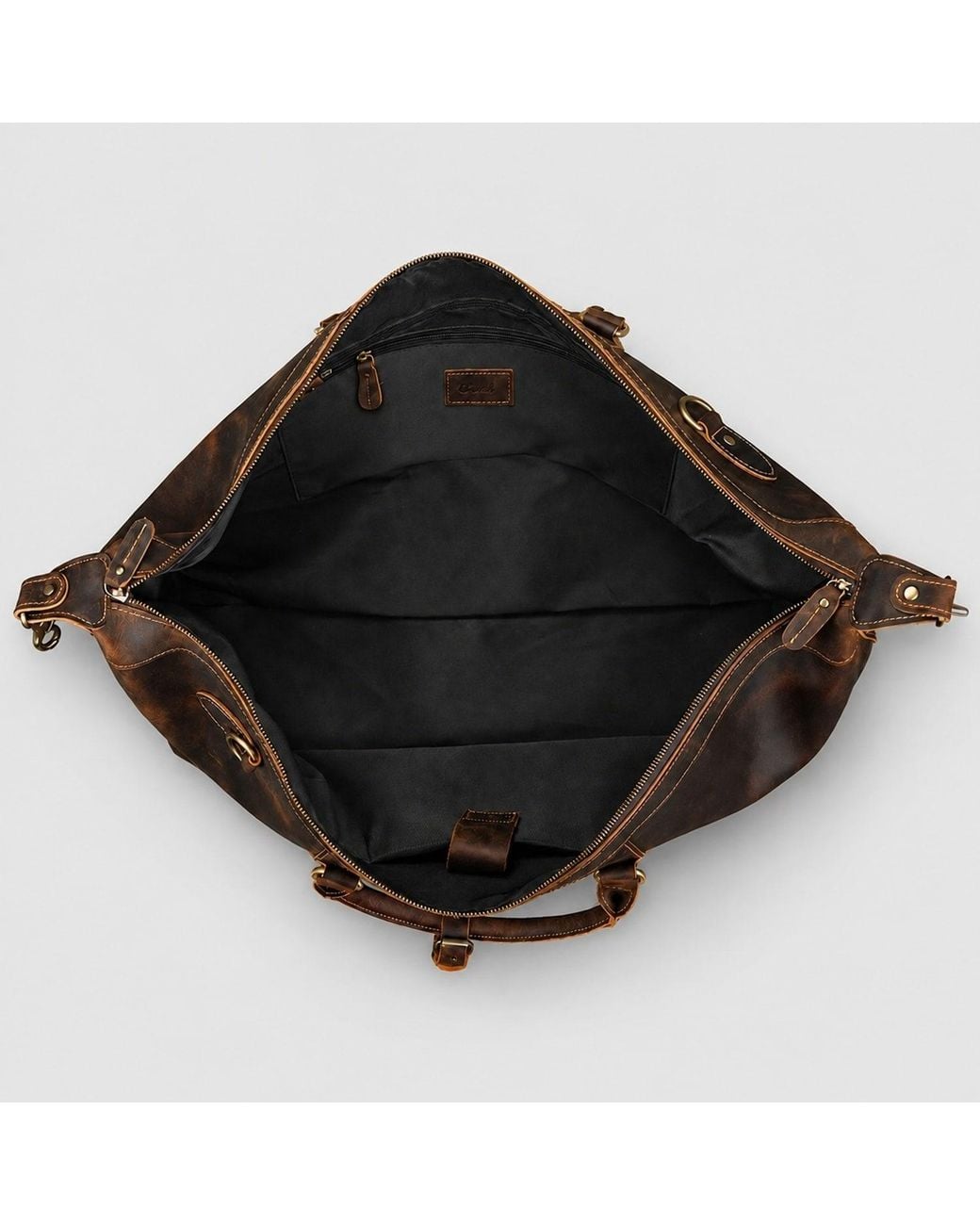 Touri Black Dark Worn Look Weekender