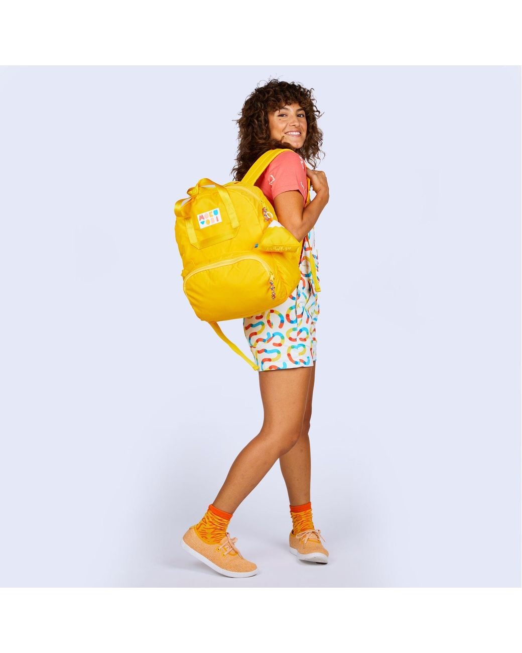 Mokuyobi Yellow Saffron Atlas Backpack