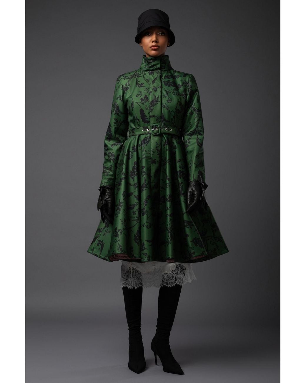 RainSisters Green Winter Coat