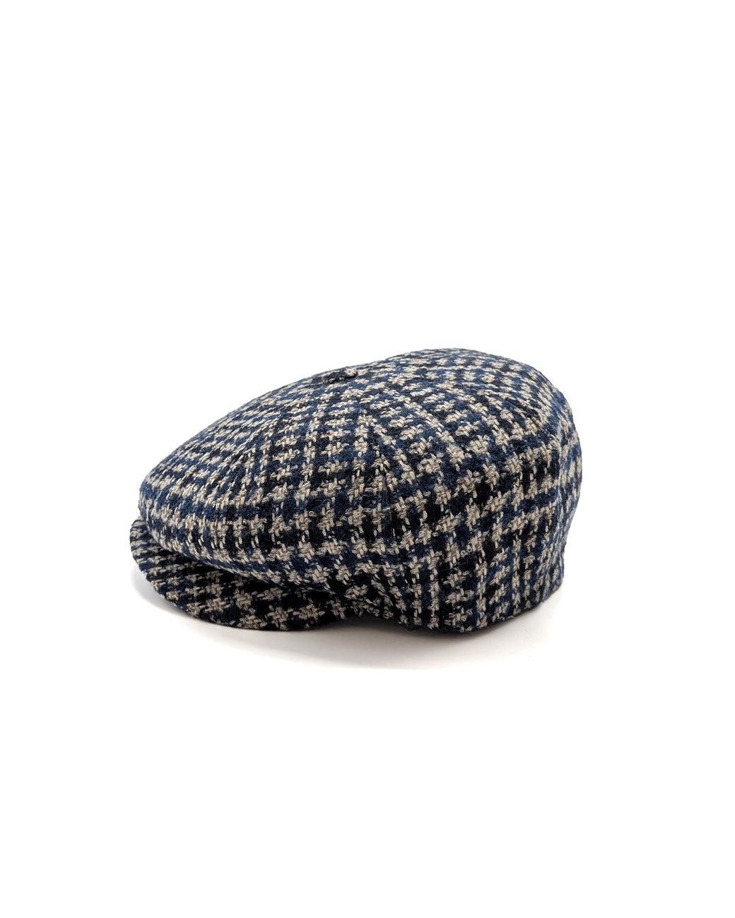 DORIA 1905 Black Irish Panel Cap for men