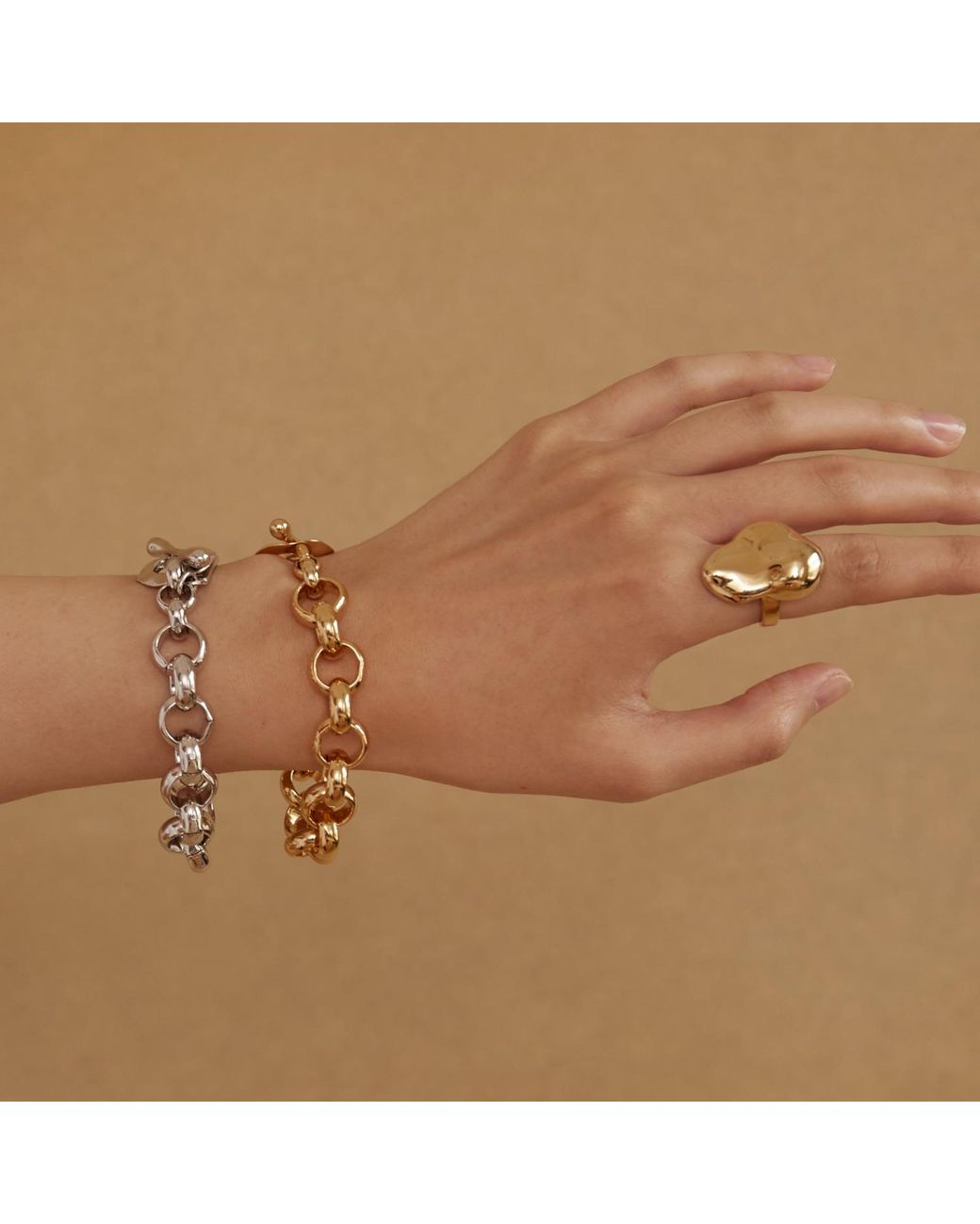 Biko Jewellery Metallic Axel Bracelet