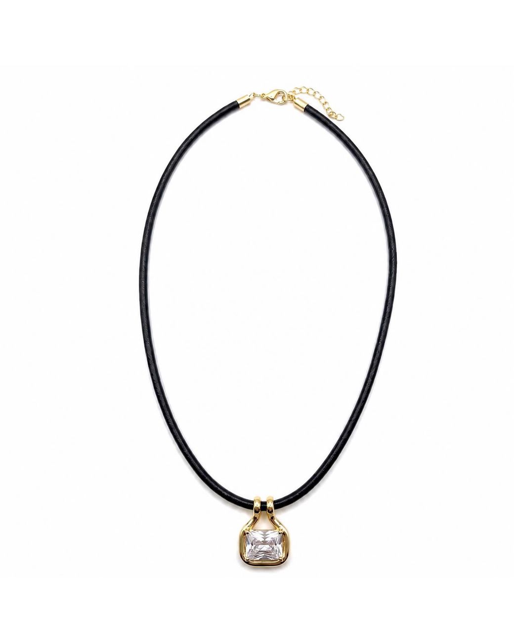 The M Jewelers Metallic The Naia Gem Pendant Necklace