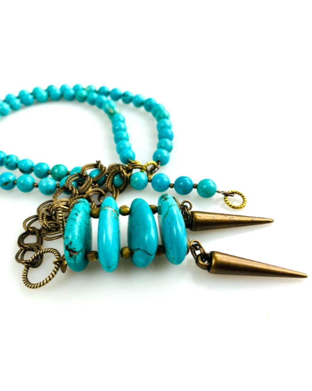 Bellus Domina Blue Long Necklace