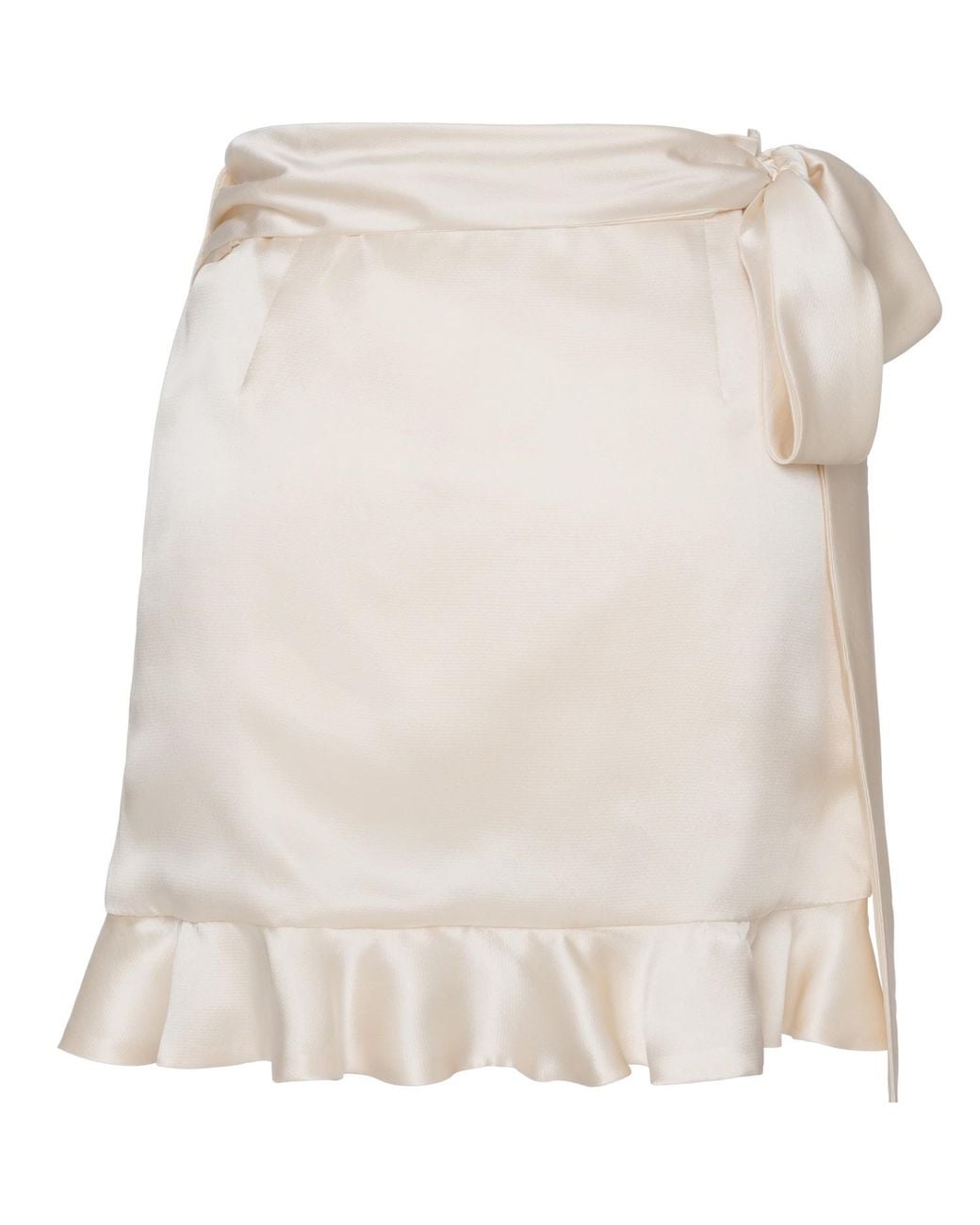 Anse Victorin Natural Lisa Silk Skirt