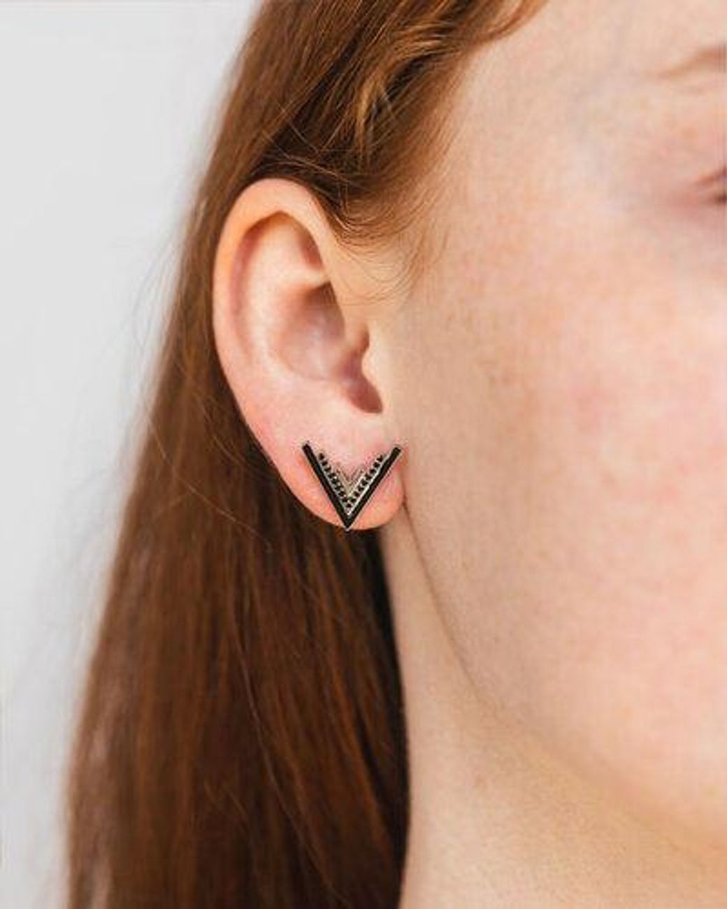Ogé Jewelry Black The Valor Earrings