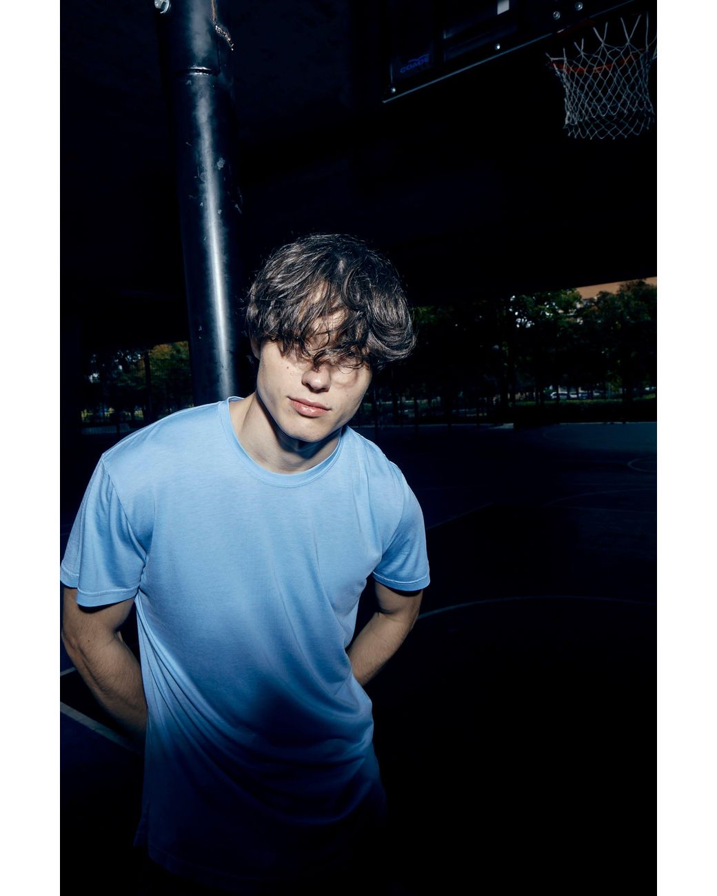 Bdxy Studio Blue The Actor T-Shirt for men