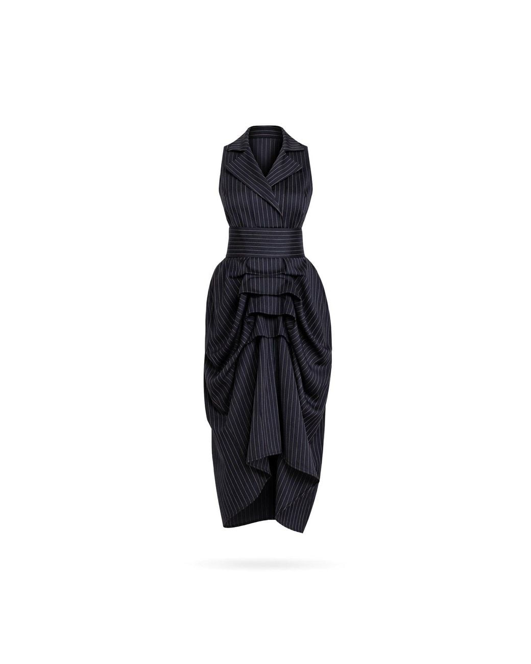 Lumina Eligma Black The Tuxedo Dress