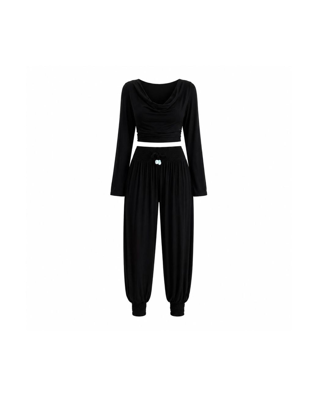 Maison De Gala Black Valerie Noir Drape Set