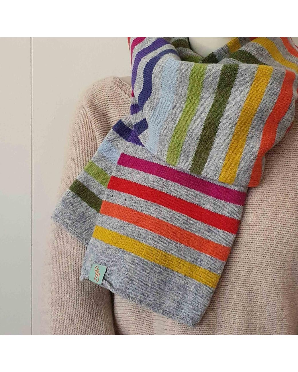 Otto & Spike Gray Scarves