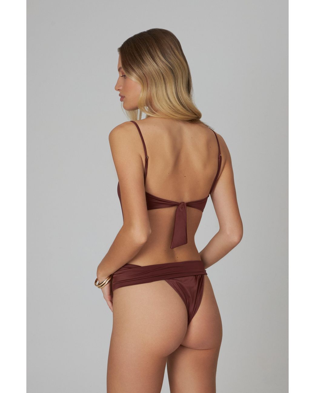 Bianca Resortwear Brown Aria Swimsuit