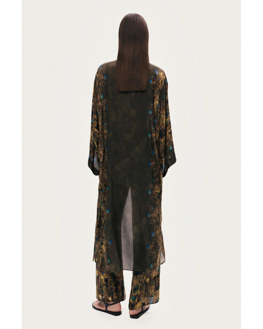 Nocturne Multicolor Printed Straight-Leg Pants