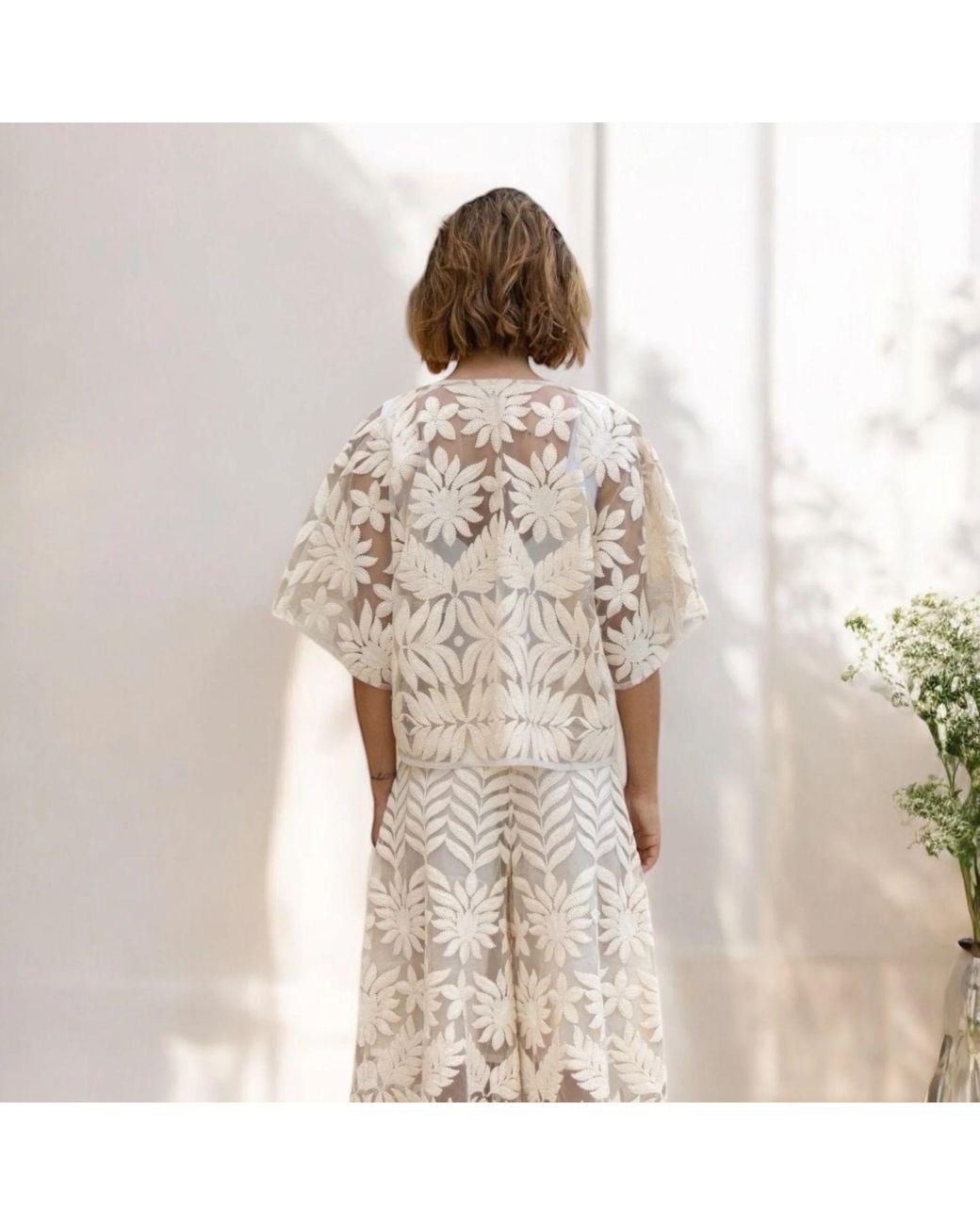 Rêve De Rive Natural Bolero Jacket