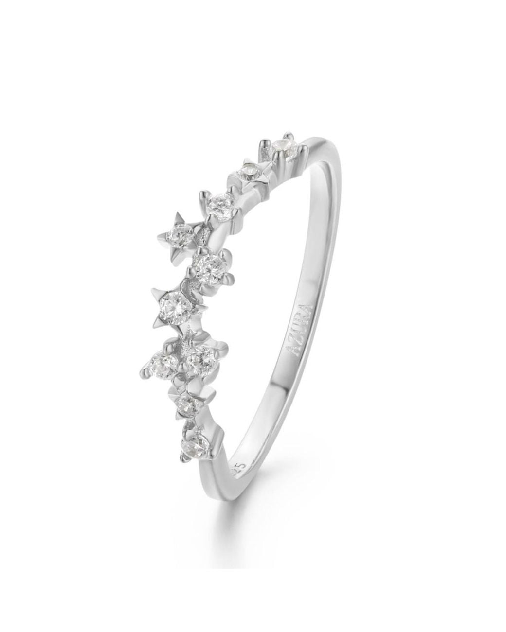 Azura Jewelry New York Metallic Starry Night Ring Vermeil