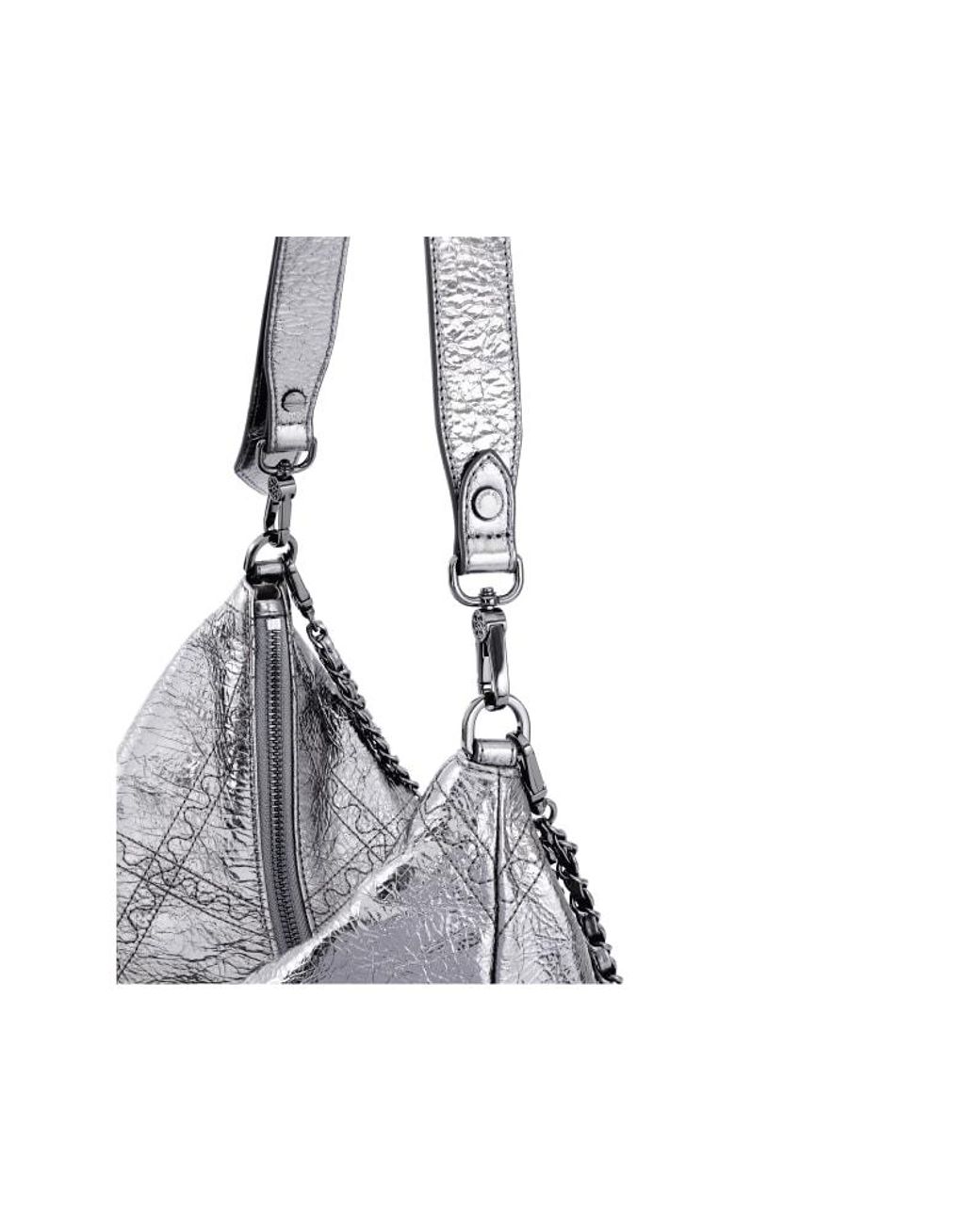 Orange Cube White Metropolitan Crossbody Bag