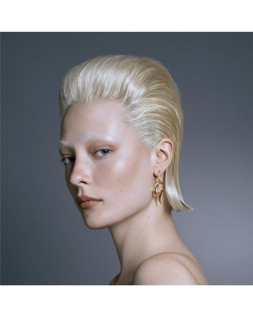 Stefan Tiron Metallic Caelivra Earing