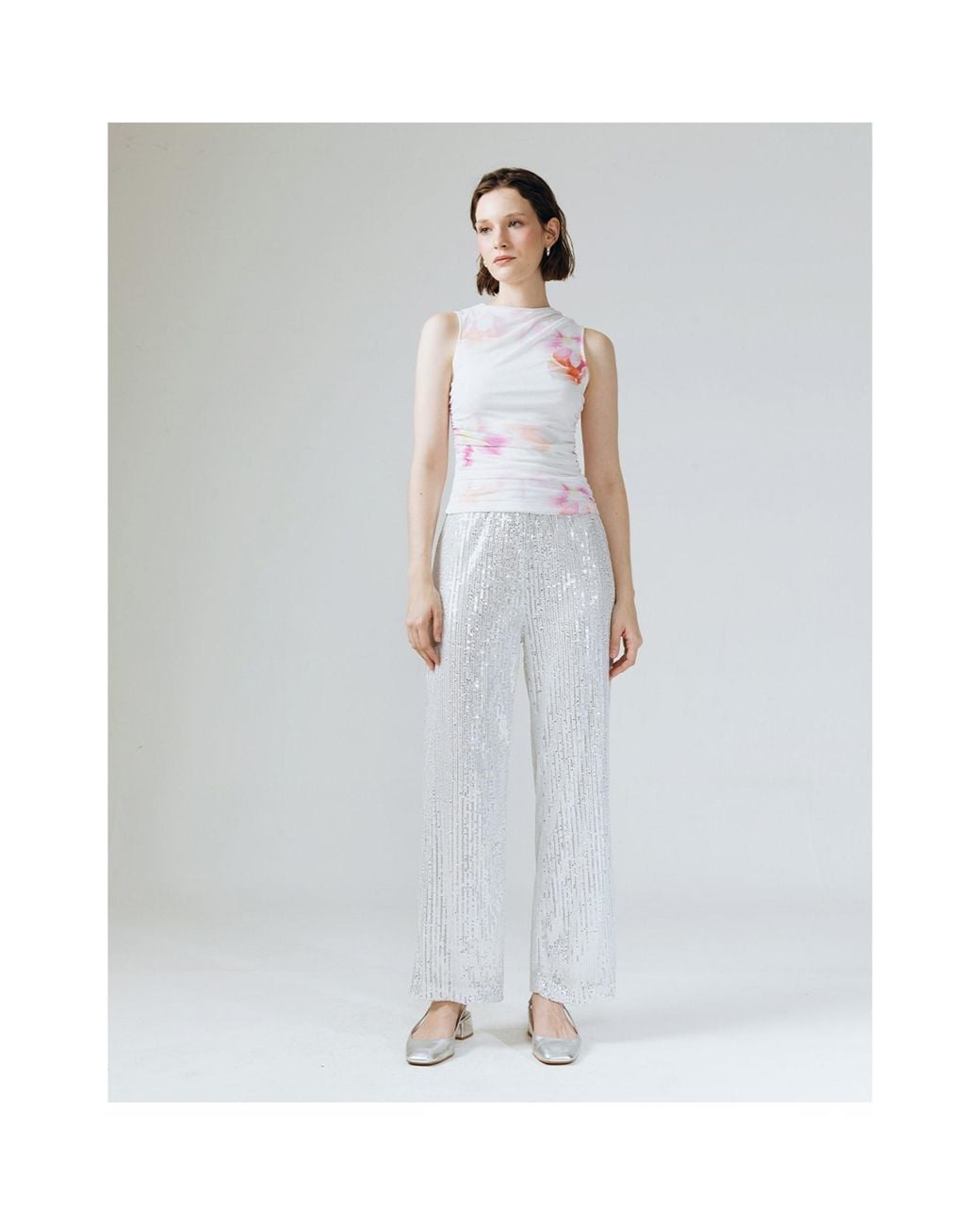 Ats the Label Gray Tyra Sequins Pants