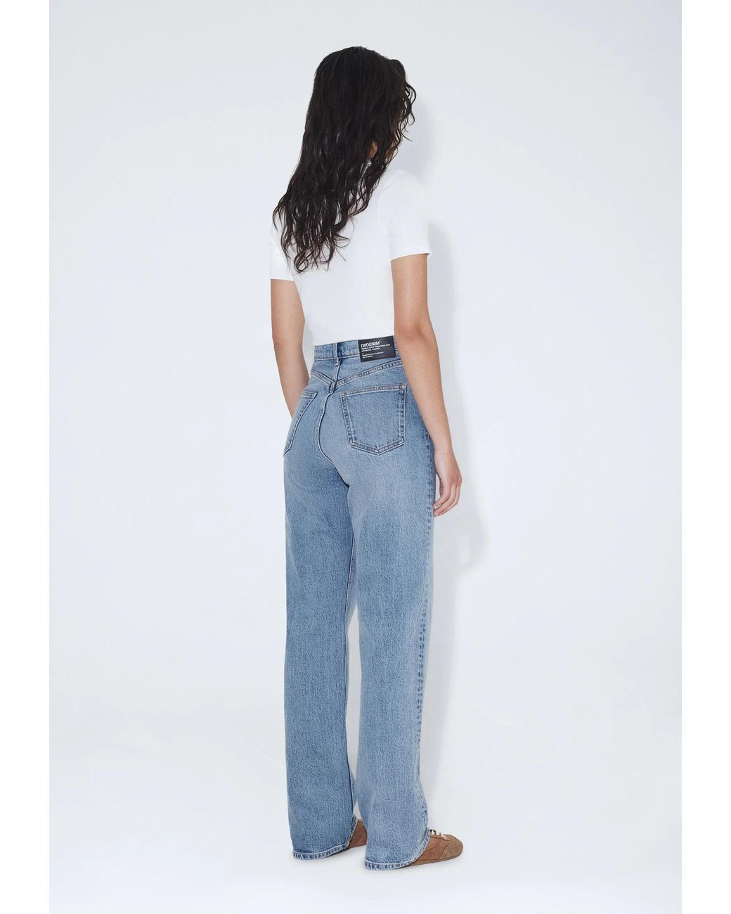 Dr. Denim Blue Echo High Straight