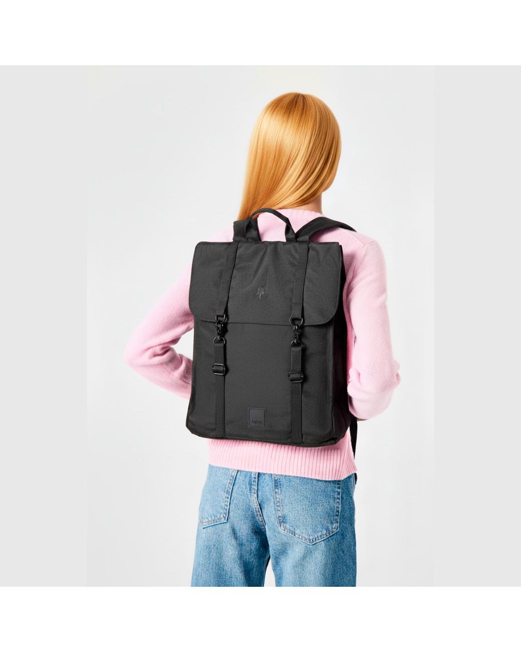 Lefrik Black Handy Backpack
