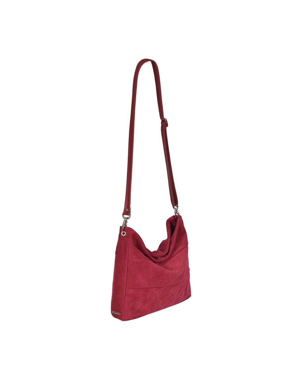Owen Barry Red Suede Crossbody Bag Passion Marizion