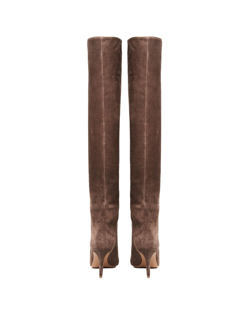 Ginissima Brown Milana Long Boots Reversible Leather