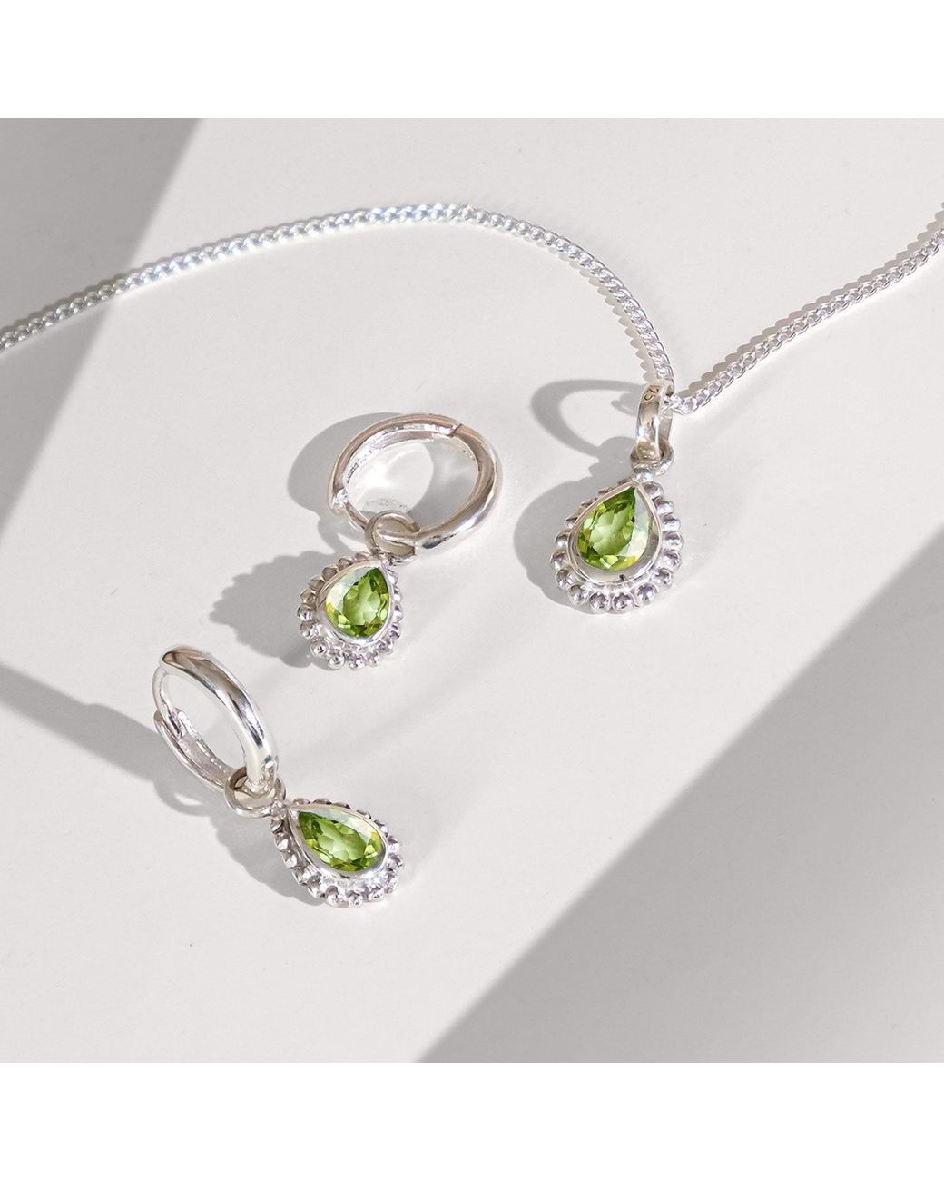 Charlotte's Web Jewellery Metallic August Birthstone Sterling Necklace