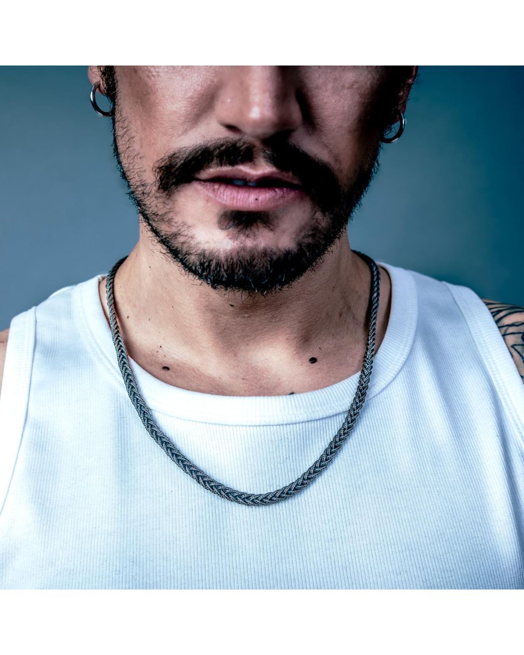 Altar™ Ornaments Co. Metallic Valor Necklace for men