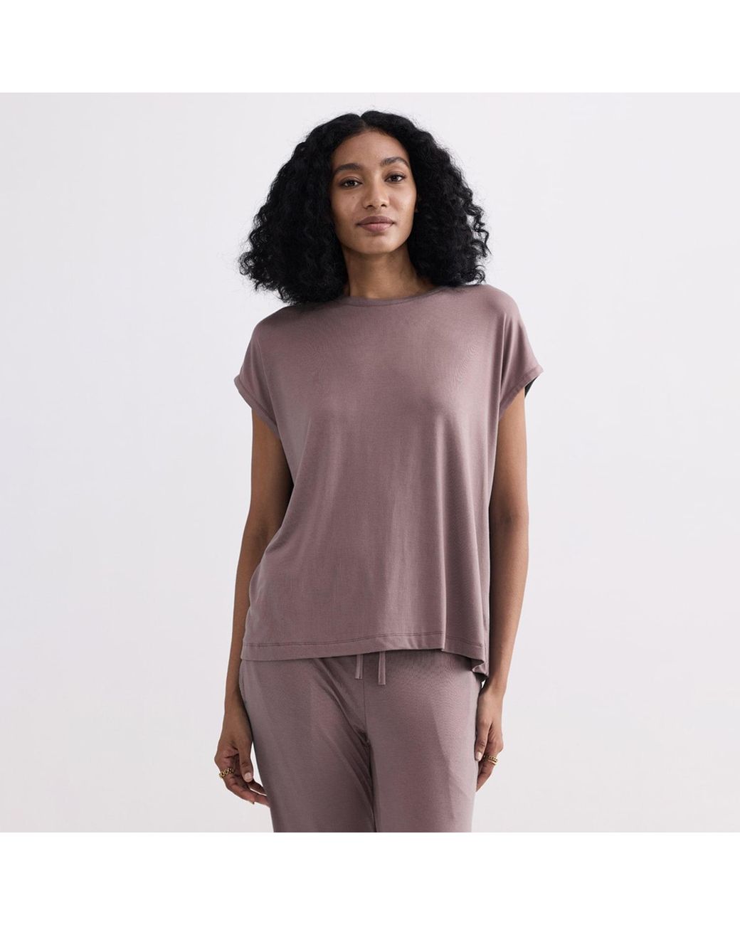 REISTOR Purple Relaxed Tee