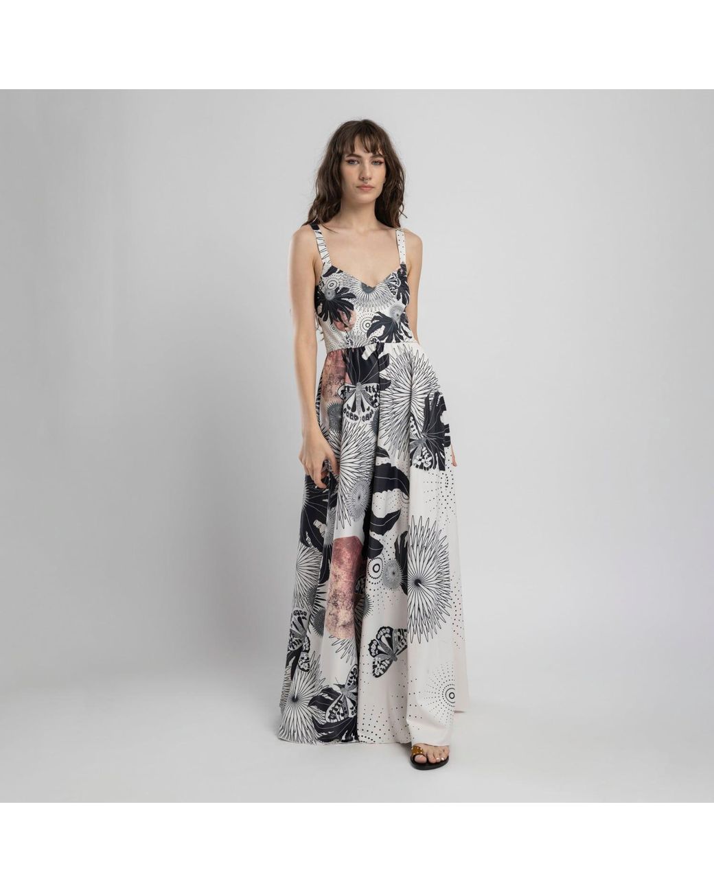 ARTISTA Black Neutrals Epic Maxi Dress