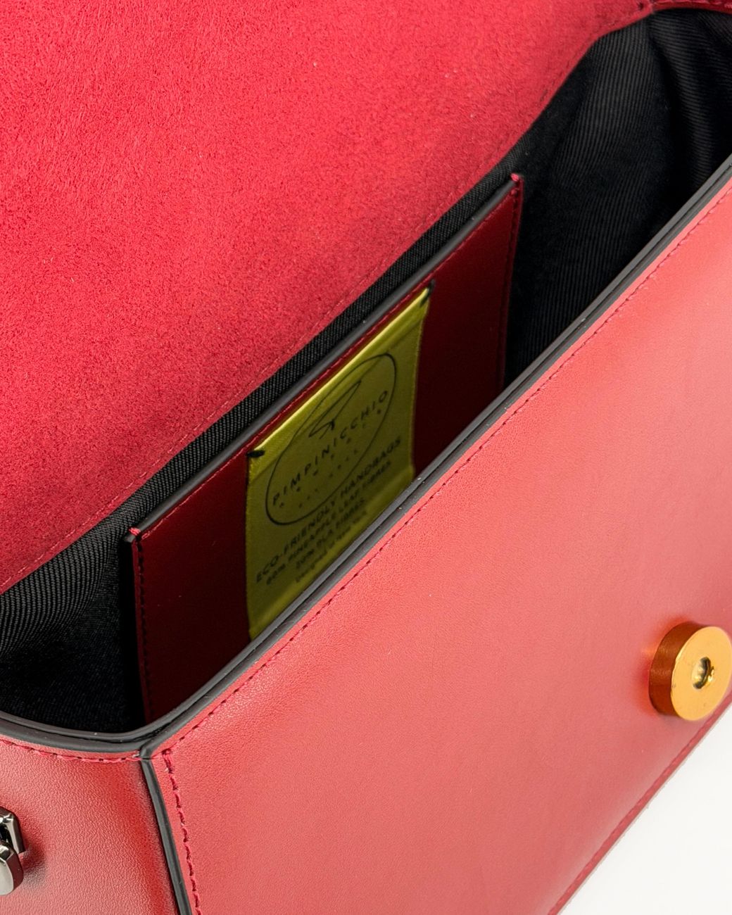 Pimpinicchio New York Red Dey Asymmetrical Shoulder Bag
