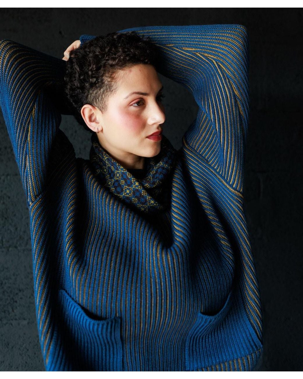 Mabli Blue Brae Neck Wrap